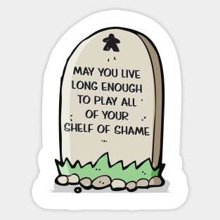 Dead Meeple Sticker